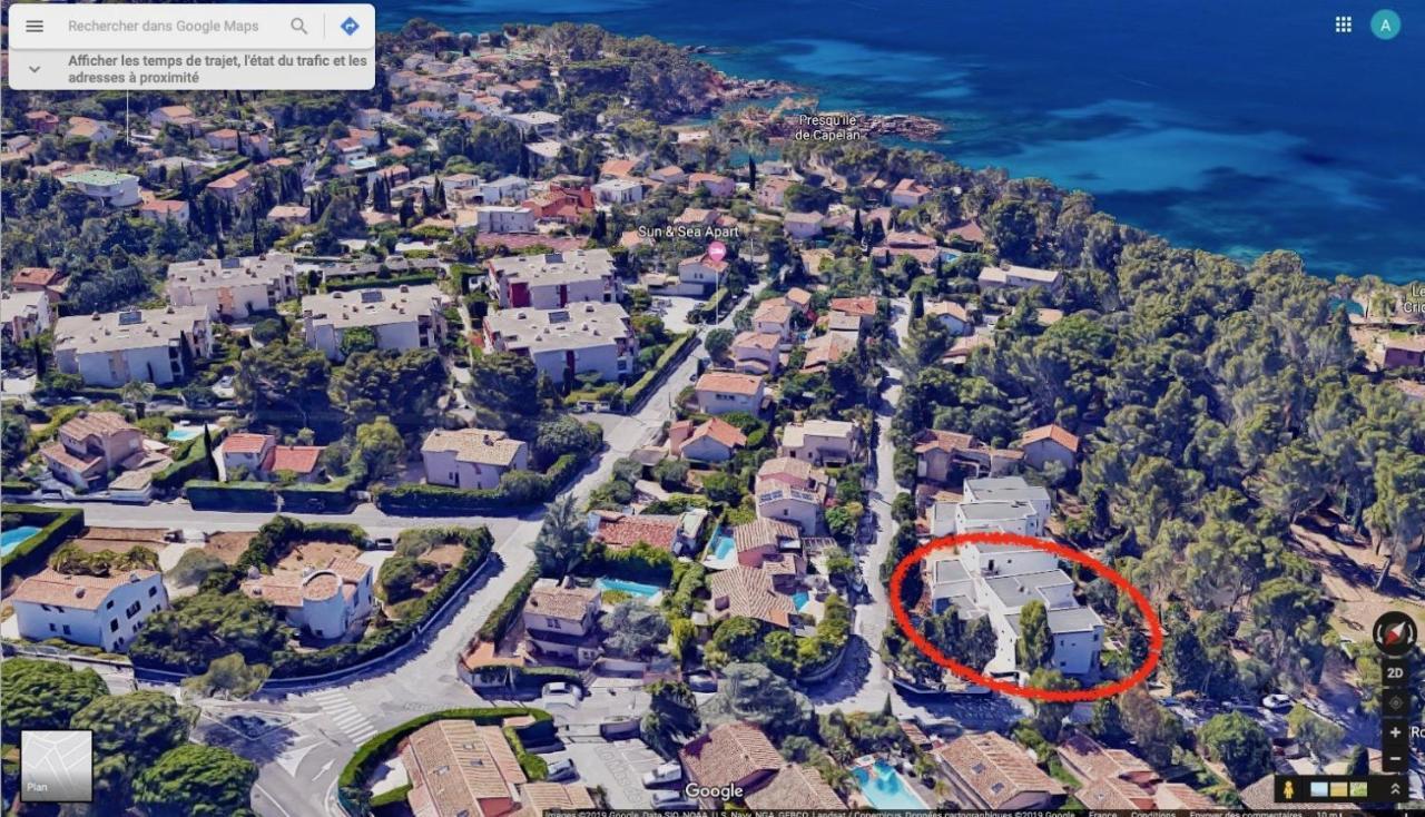 Villa Lucienne Bandol , T2 4 Etoiles Avec Garage, Dans Les Calanques Экстерьер фото
